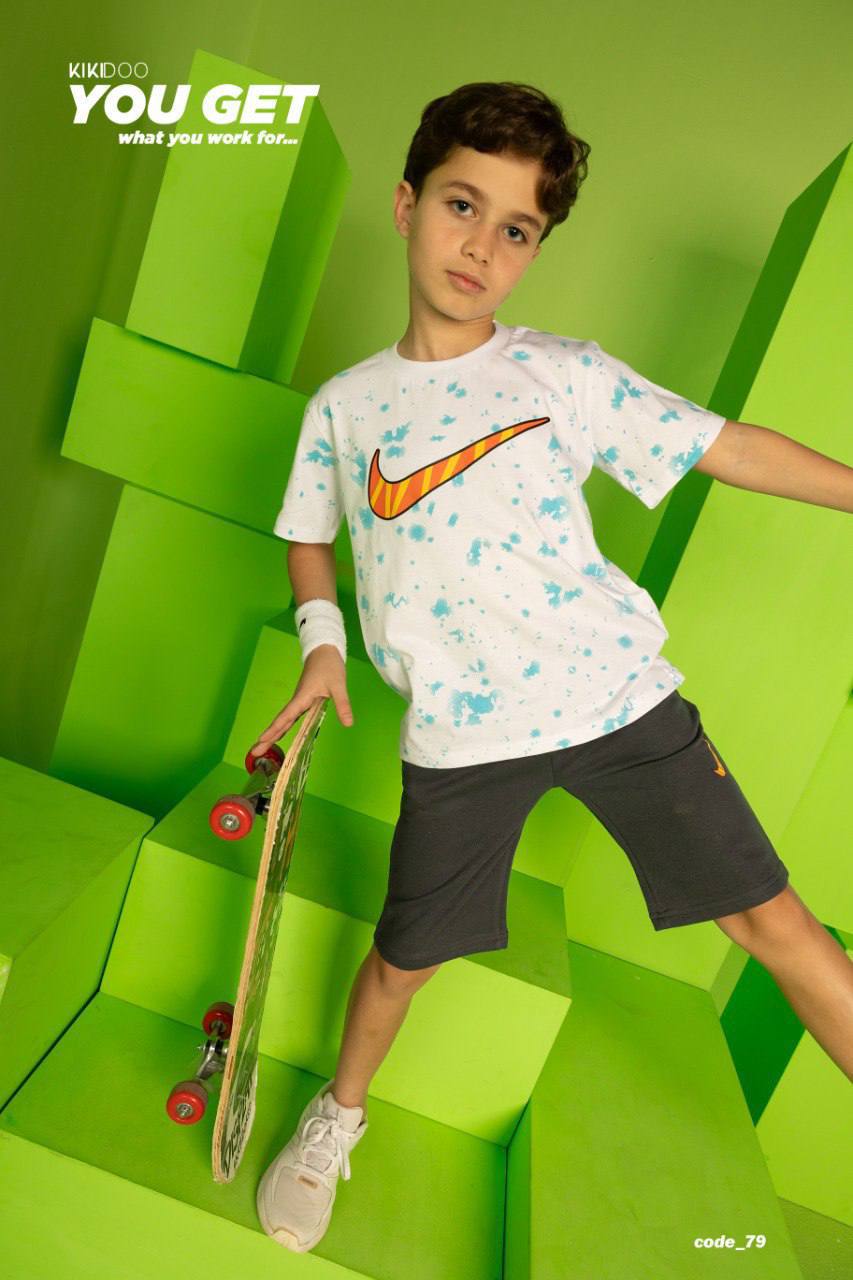Play Bright Tee & Comfy Mesh Shorts Set