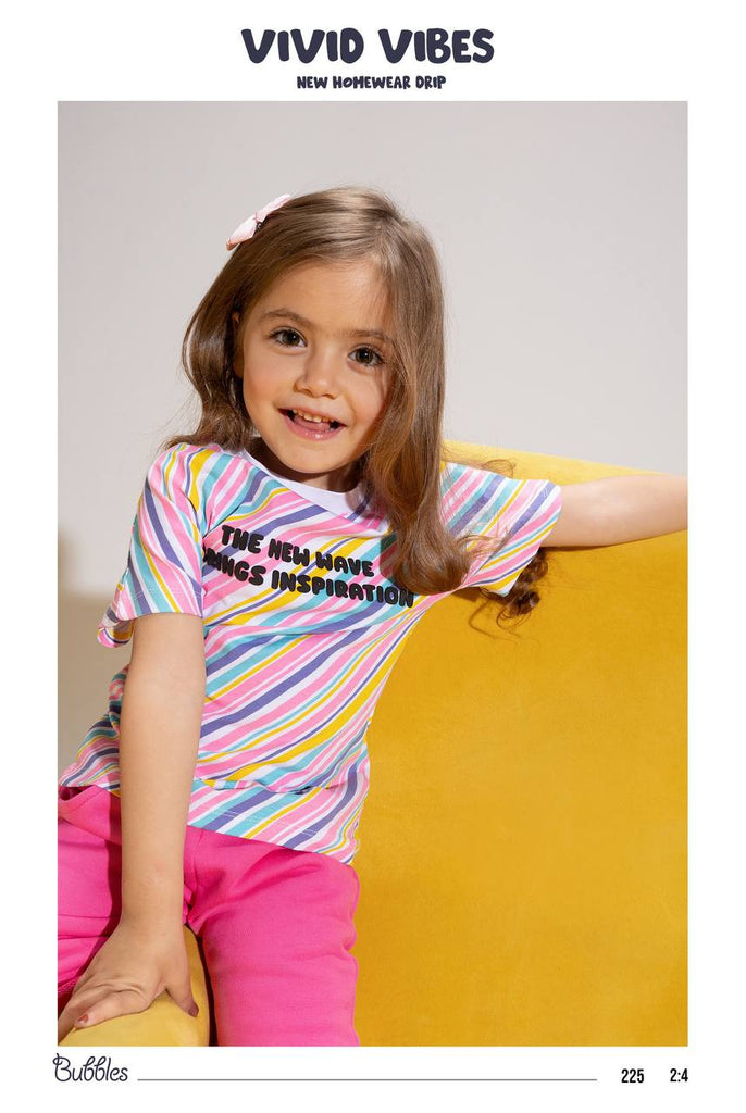 rainbow pop pyjama