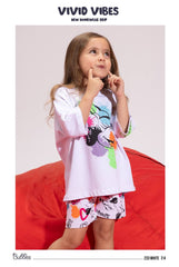 minnie mouse pyjama-white