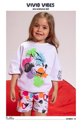 minnie mouse pyjama-white
