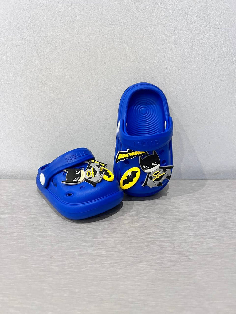 batman crocs-blue