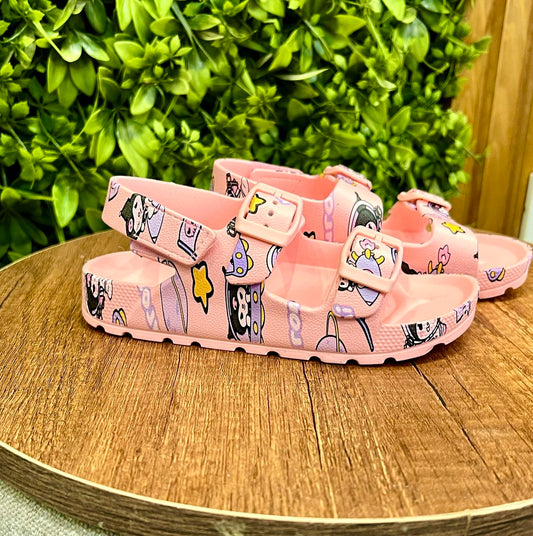 sandals pink