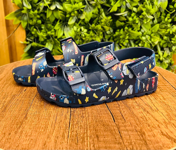 sandals blue
