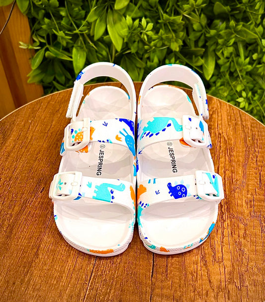 sandals white