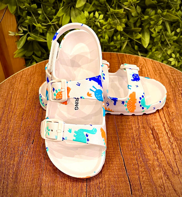 sandals white