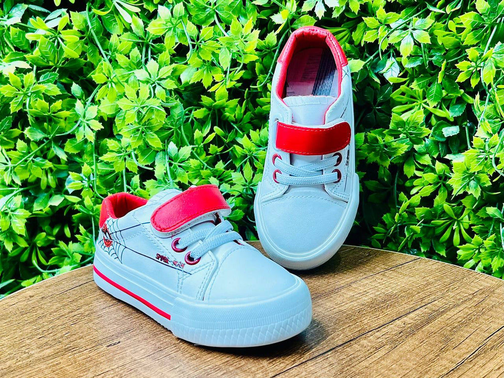 spiderman red shoes