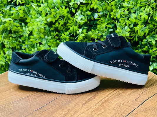 tommy hilfiger black shoes