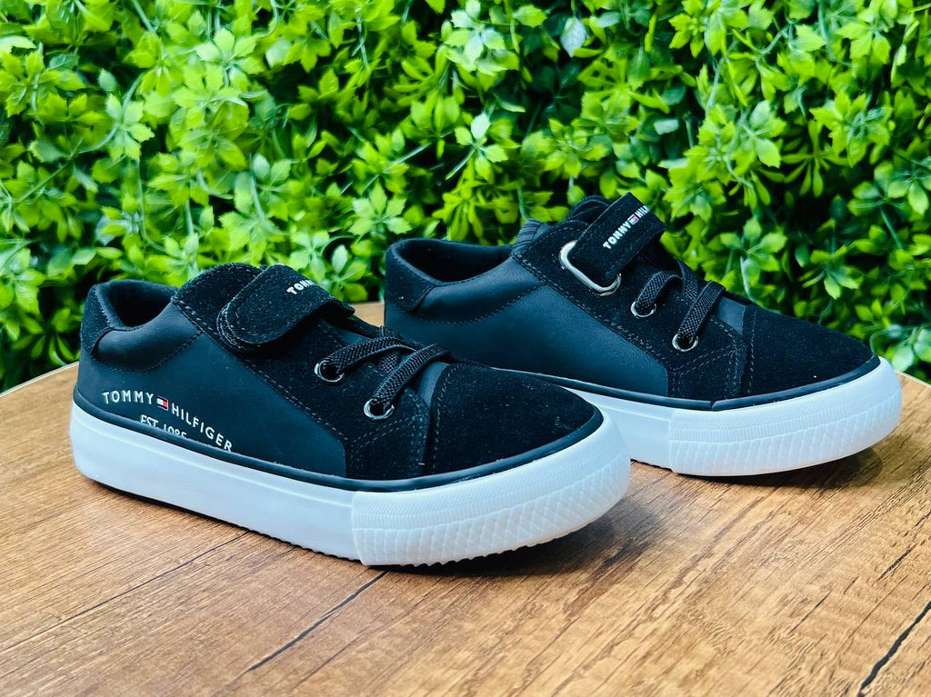 tommy hilfiger black shoes