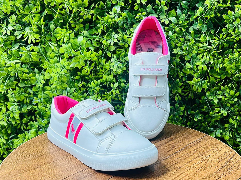 U.S POLO GIRL SHOES pink