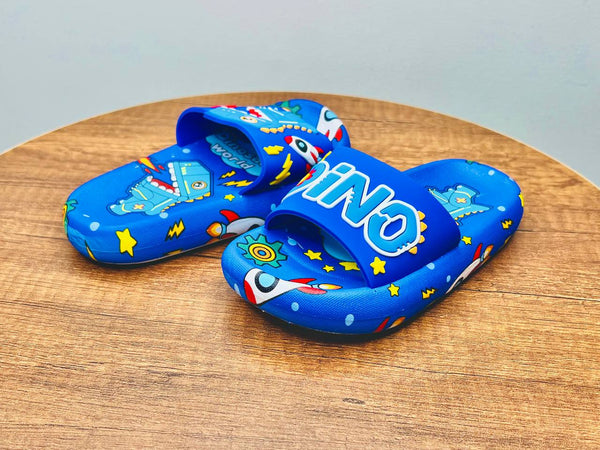 Dino blue SLIPPER