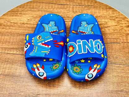 Dino blue SLIPPER