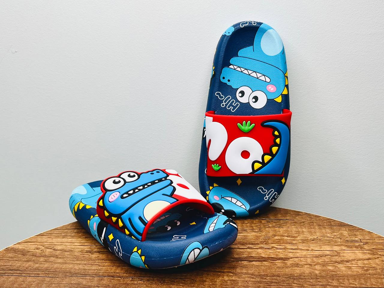 Dino red SLIPPER