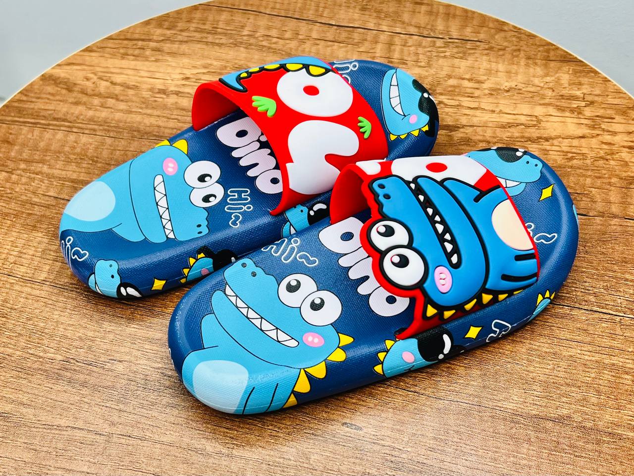 Dino red SLIPPER