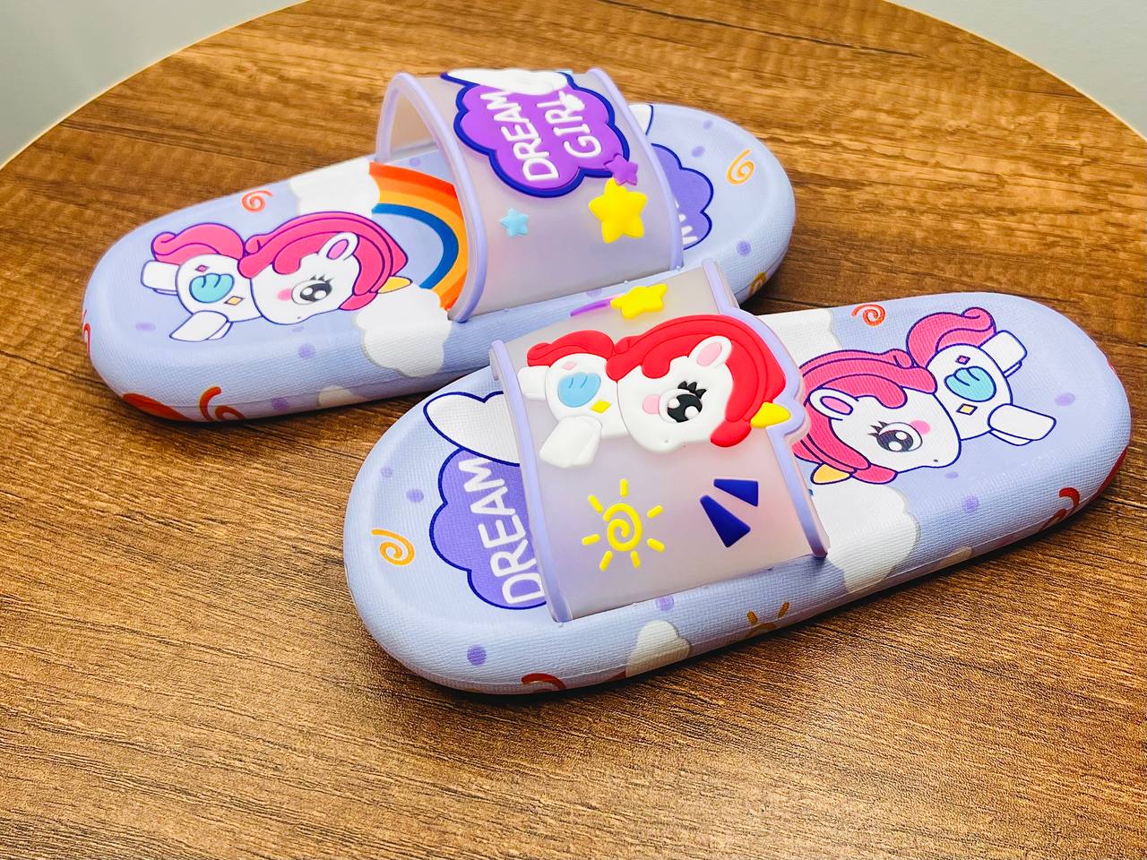 dream girl purple slipper