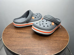 crocs gray-orange