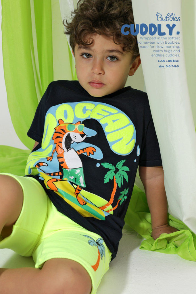 Tiger blue PYJAMA