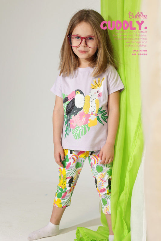 birds pyjama