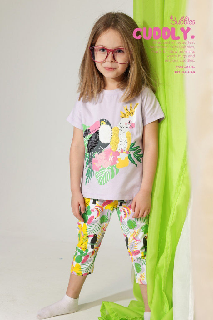 birds pyjama