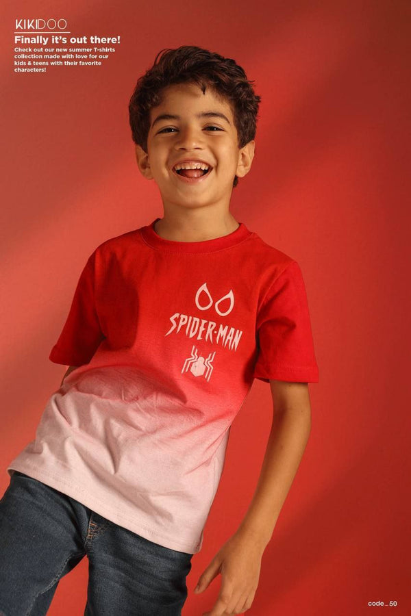 spiderman red t-shirt