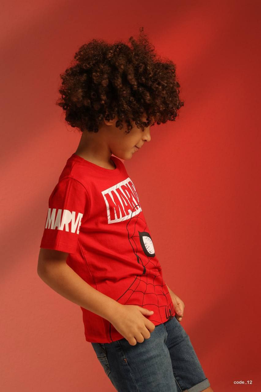marvel red t-shirt