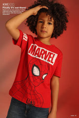 marvel red t-shirt