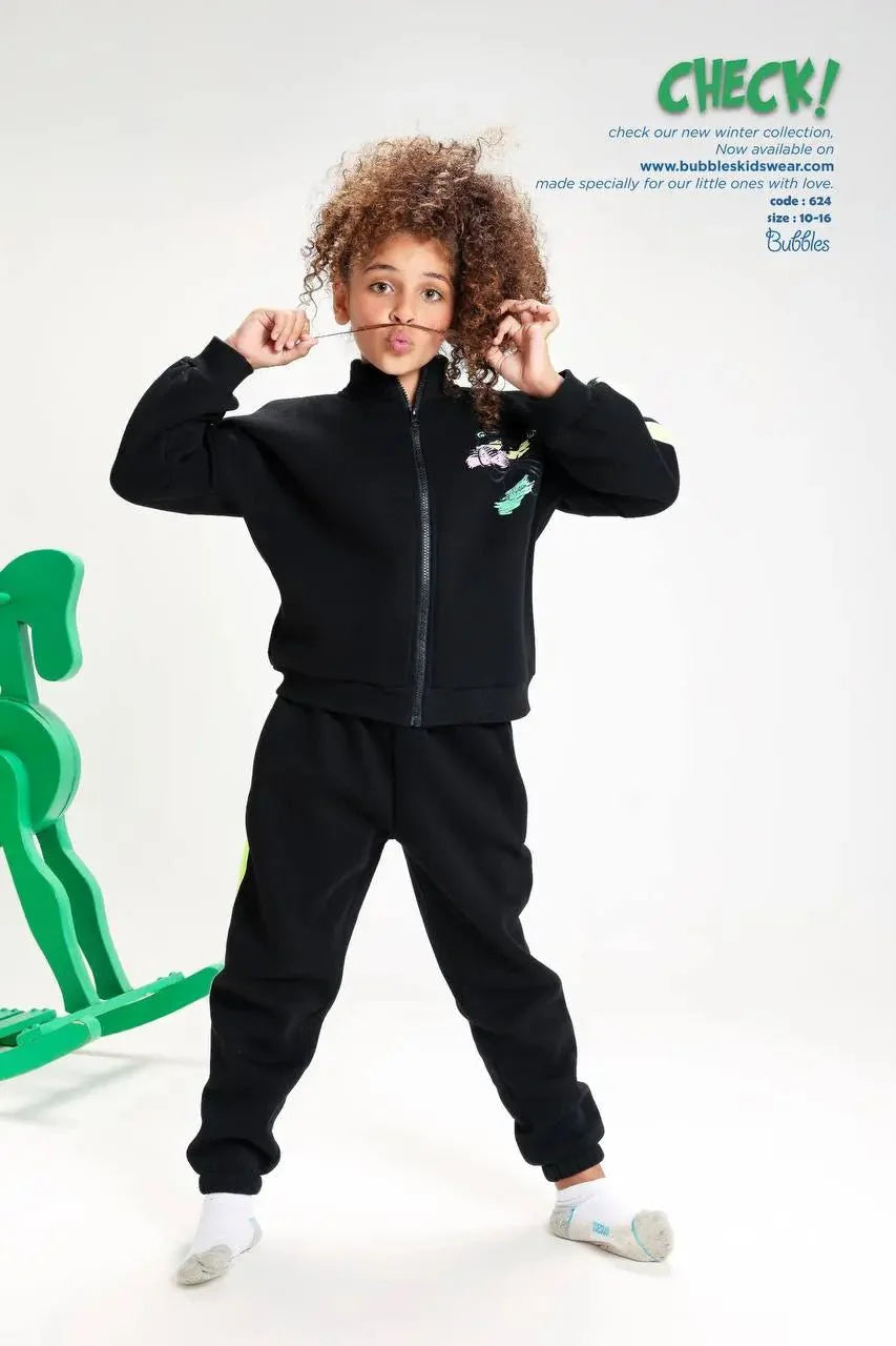Pink Panther Suite - Bubbles Kids WearWinter Pyjama