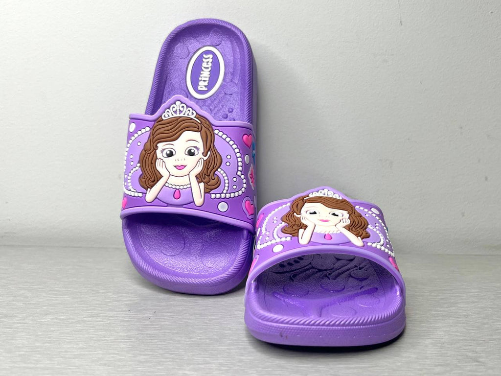 Princess blue SLIPPER - Bubbles Kids WearSlippers