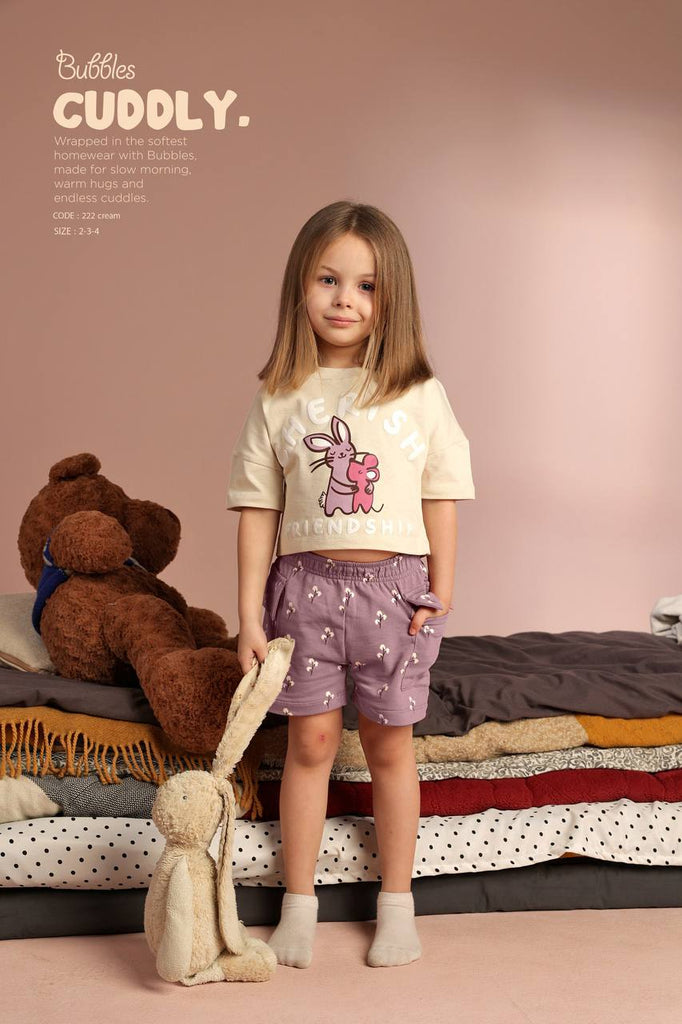 Rabbit pyjama - Bubbles Kids WearAll