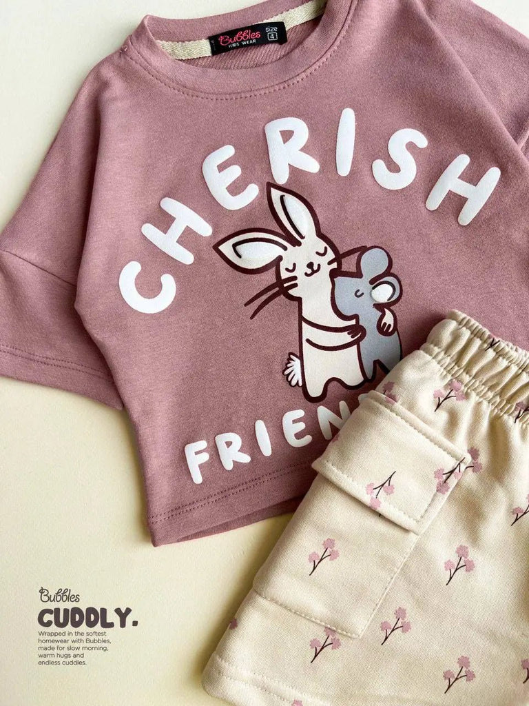 Rabbit pyjama - Bubbles Kids WearAll