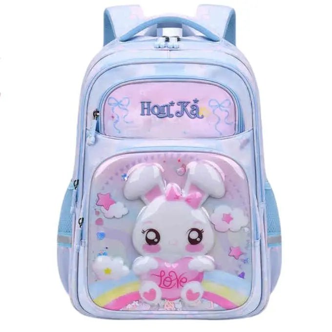Rainbow Bunny Backpack - Bubbles Kids WearSchool Tools