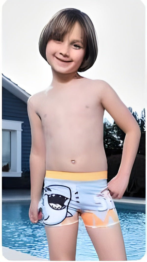 shark kids short - Bubbles Kids WearAll