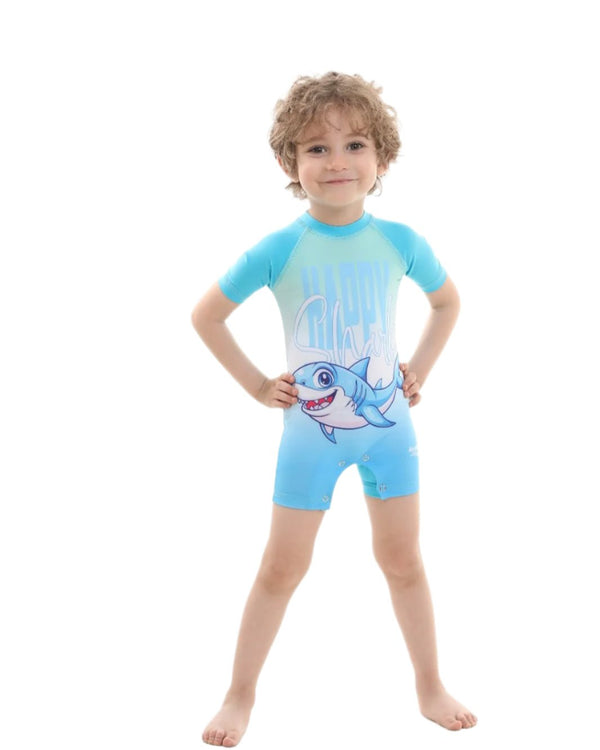 Shark Splash Swimsuit - Bubbles Kids WearSwimsuit