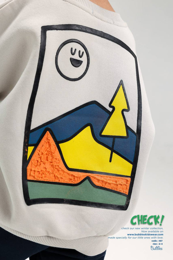 Smiley Hills Pajama - Bubbles Kids WearWinter Pyjama