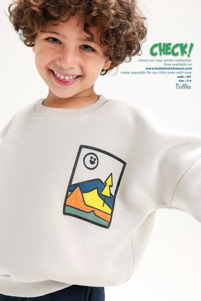 Smiley Hills Pajama - Bubbles Kids WearWinter Pyjama