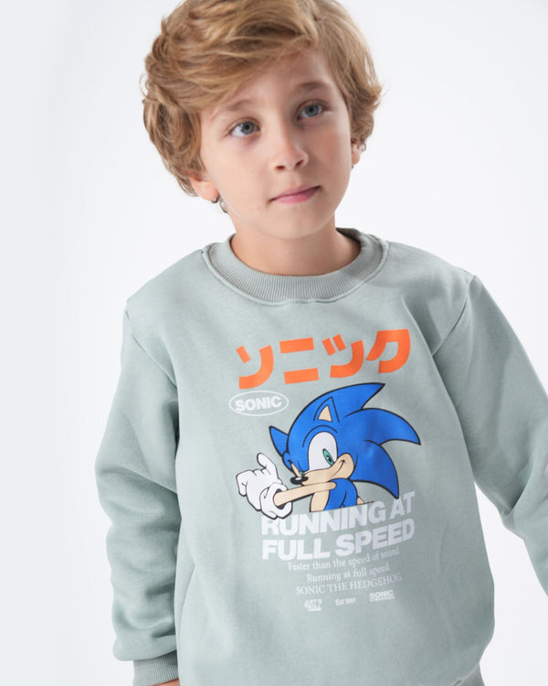 Sonic Speed Pajama Set - Bubbles Kids WearWinter Pyjama