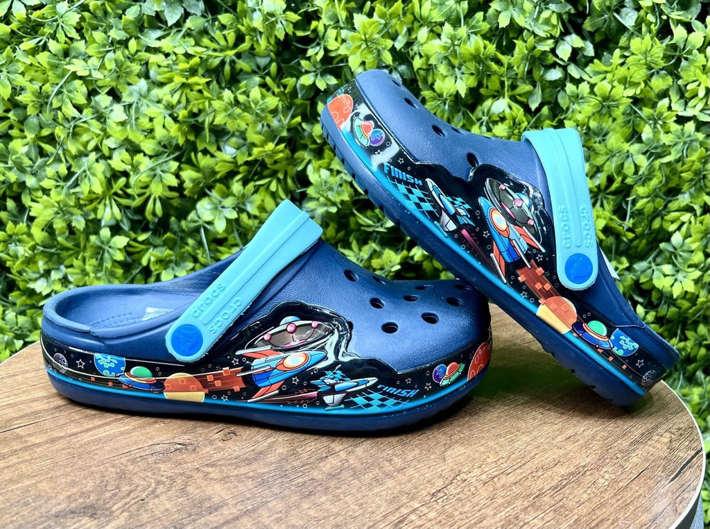 space war crocs - Bubbles Kids WearAll