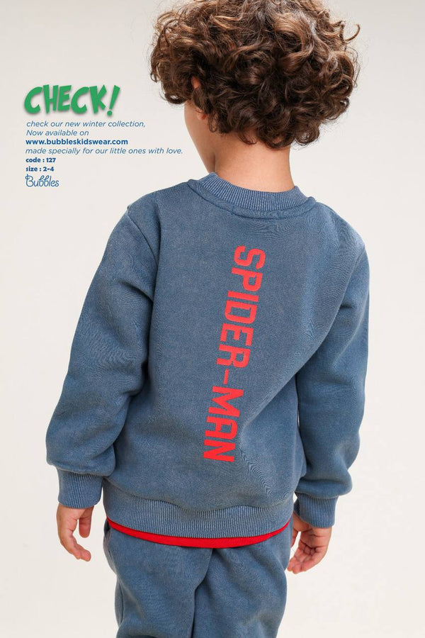 Spider - Man Pajama - Bubbles Kids WearWinter Pyjama