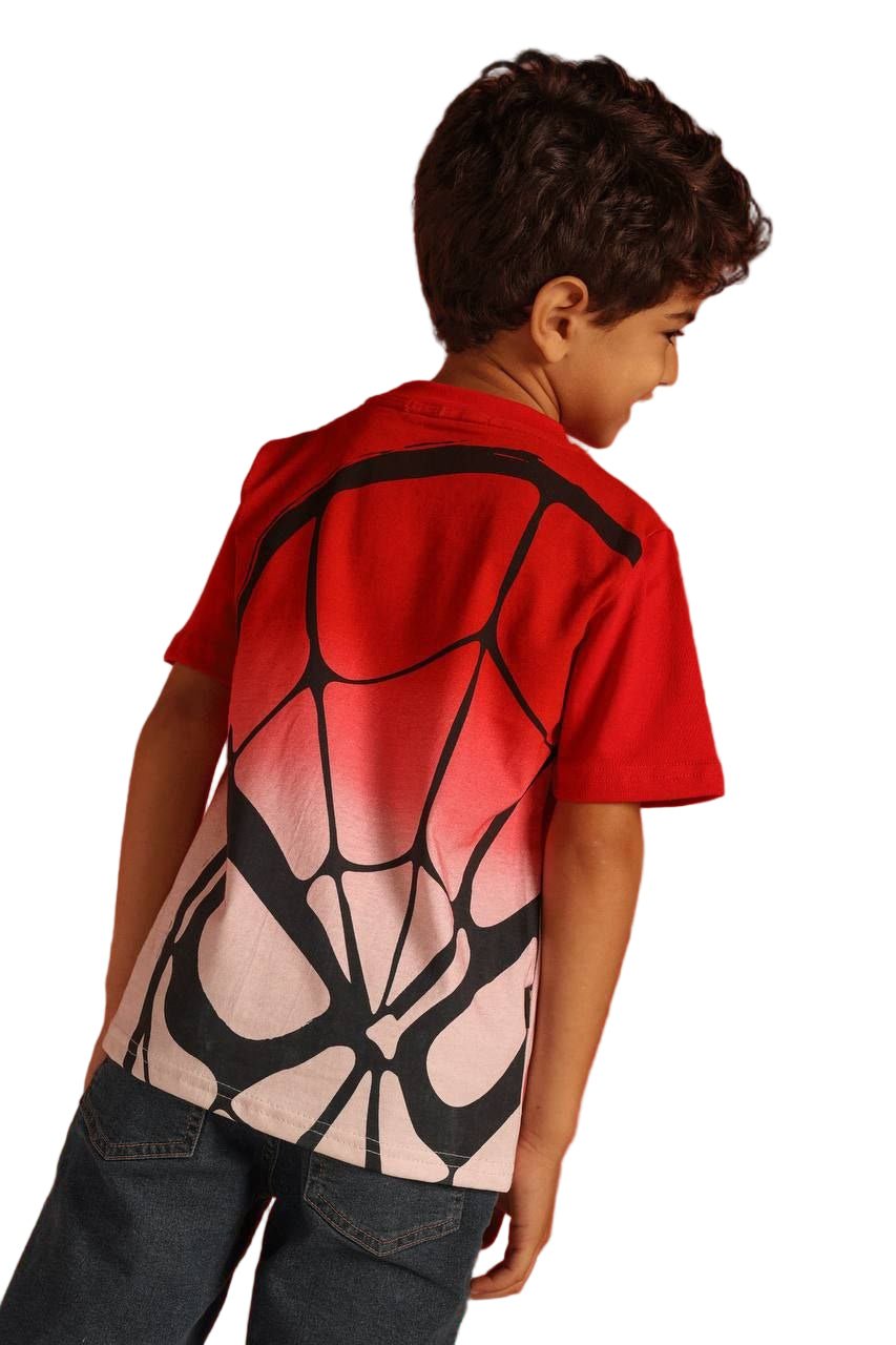 spiderman red t-shirt - Bubbles Kids WearAll