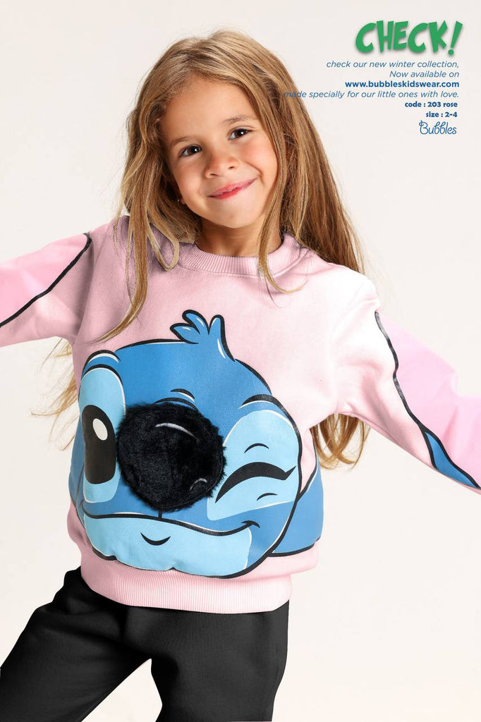 Stitch Pyjama - Bubbles Kids WearWinter Pyjama