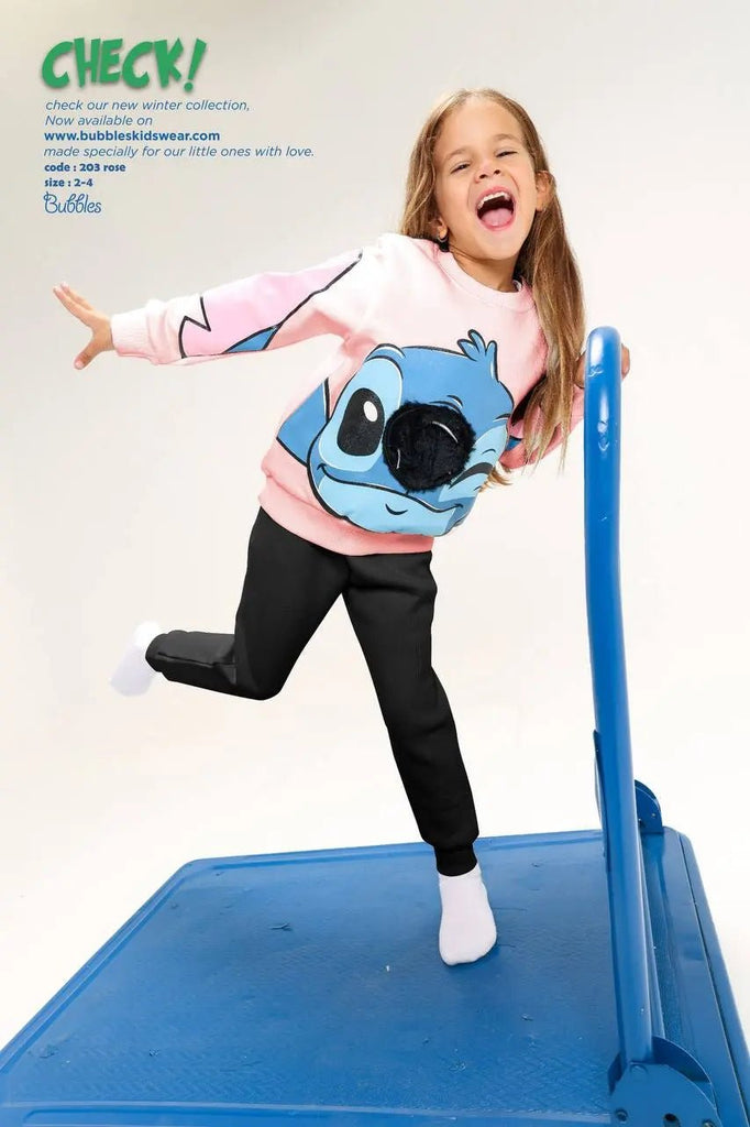 Stitch Pyjama - Bubbles Kids WearWinter Pyjama