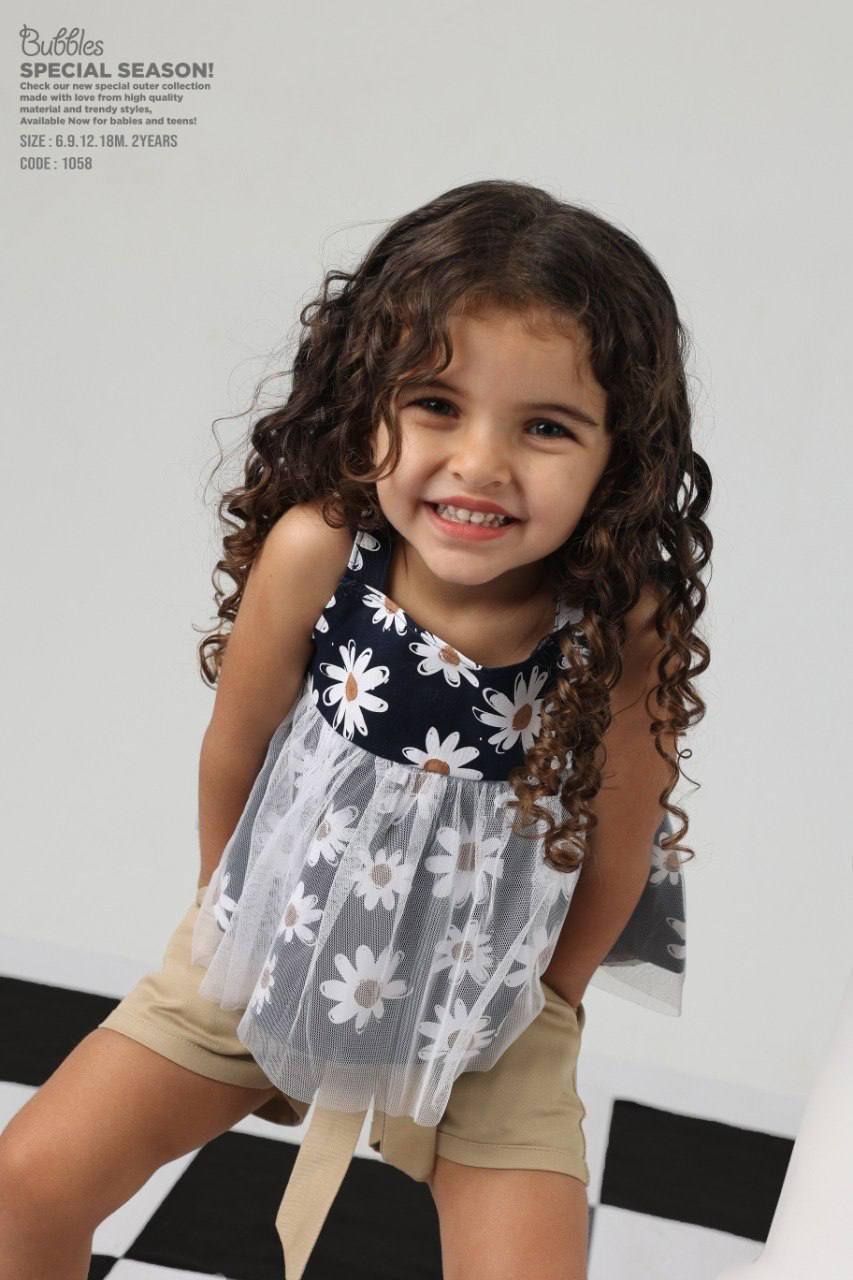 sunflower set - Bubbles Kids WearAll