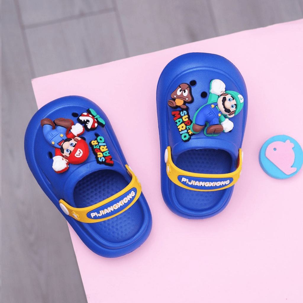 super mario crocs - Bubbles Kids WearAll