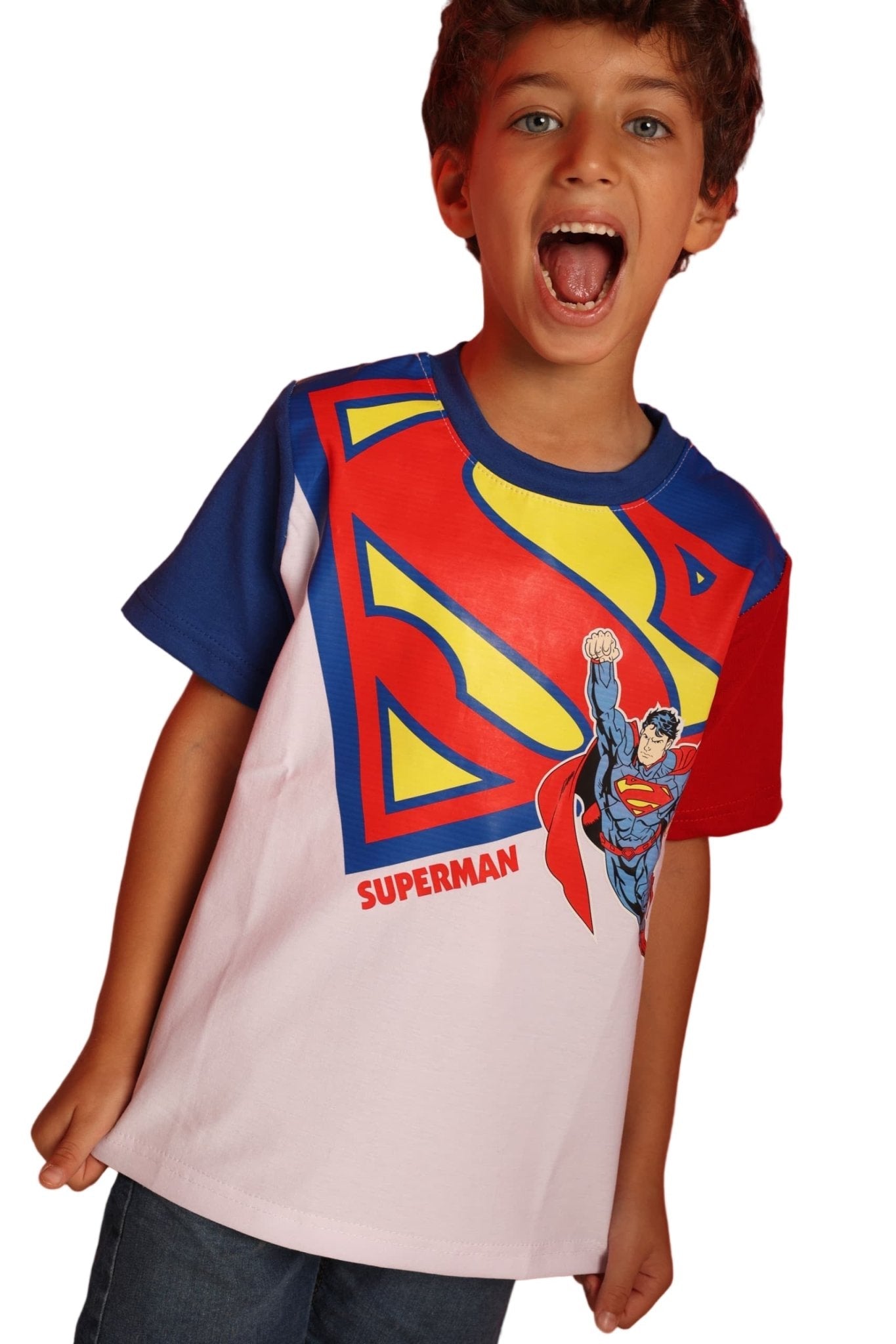 superman T-shirt - Bubbles Kids WearAll