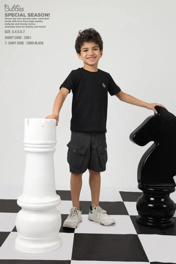 t-shirt - basic - Bubbles Kids Wear