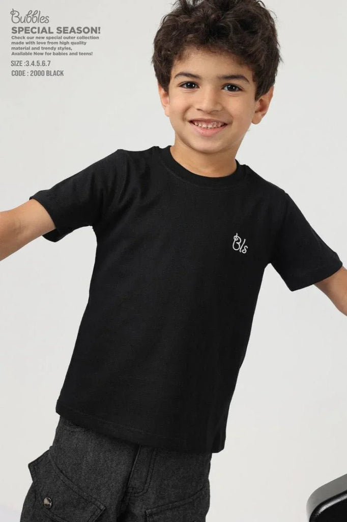 t-shirt - basic - Bubbles Kids Wear
