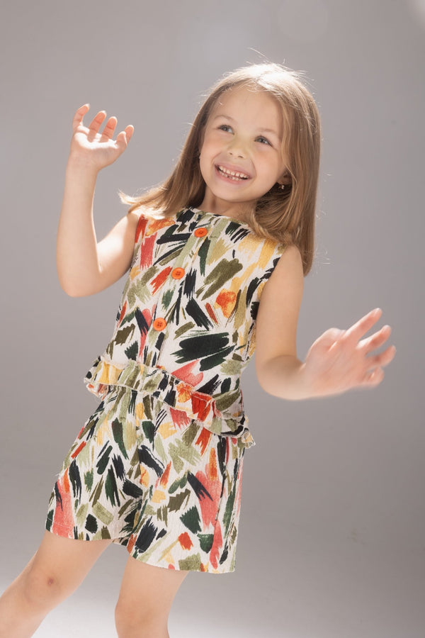 The Artistic Flair suit - Bubbles Kids WearAll