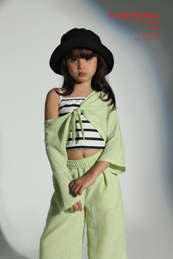 Tophy Linen Suit – سوت توفي كتان - Bubbles Kids WearWinter Pyjama