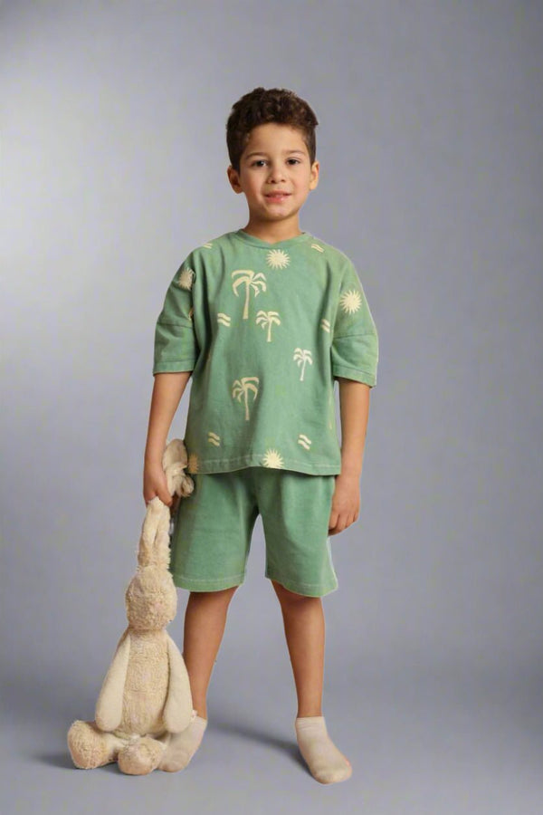 tree pyjama - Bubbles Kids WearAll