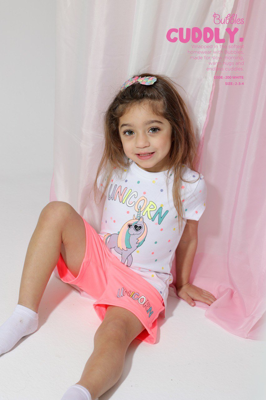 unicorn pyjama - Bubbles Kids WearAll