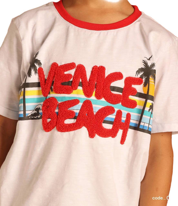 venic beach t-shirt - Bubbles Kids WearAll